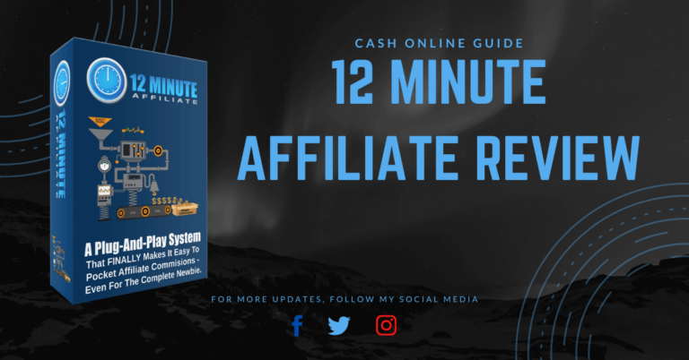 Read more about the article 12 Minutes Affiliate Review: Is It Scam or Real ???