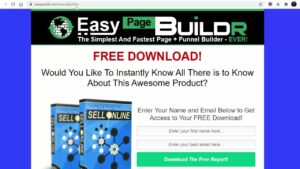 Read more about the article Easy Page Buildr Review |  The Most Affordable, Easiest And User Friendly Page Builder You Will Ever Use!