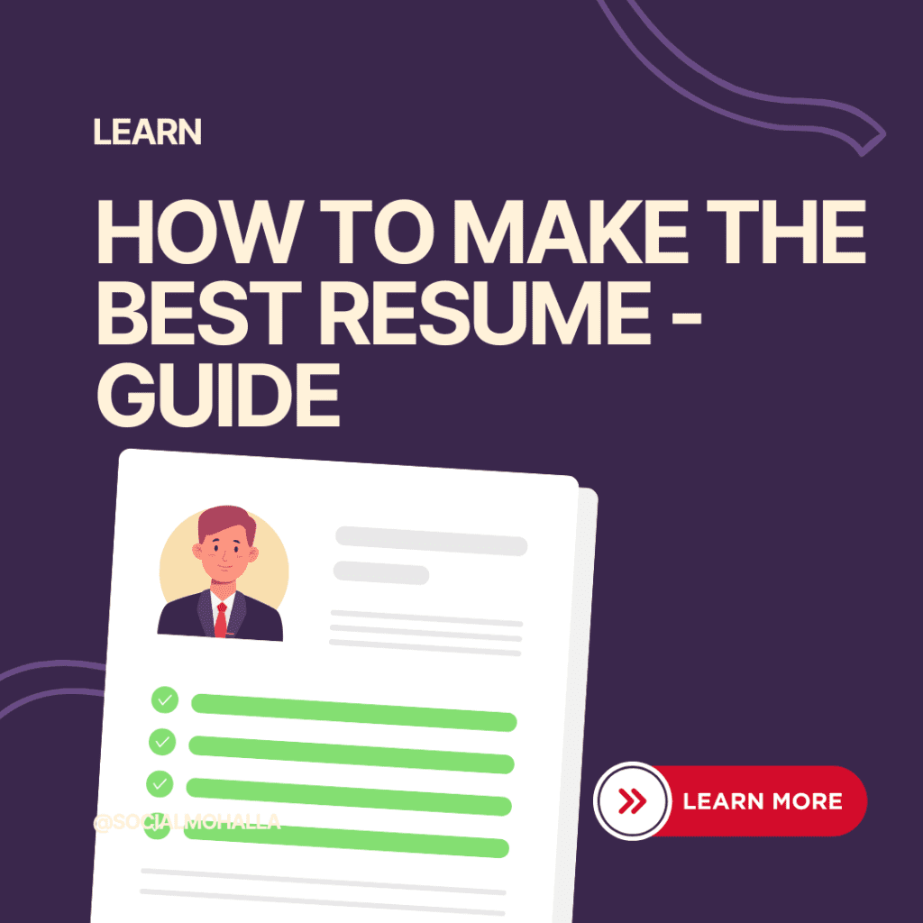 how to make best resume